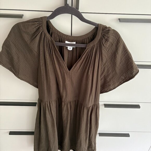 VELVET by Graham & Spencer Jamie Cotton Slub Dress - Picture 4 of 7